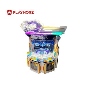 700KG Galaxy Savior Mechanical Screen Arcade Machine Shoots Aliens 6 Players