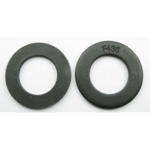 A307 1" Flat Spring Washers Black Oxide F436 Flat Washers With Structural Bolts