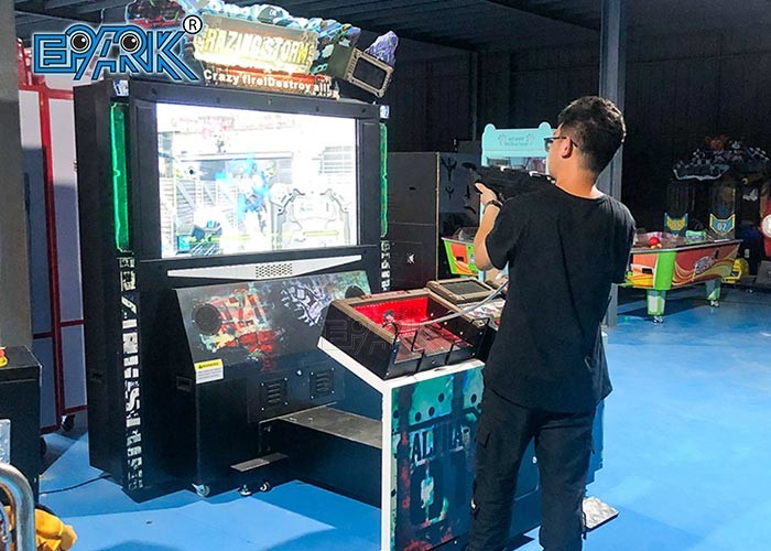 2 Players Shooting Arcade Game Machine Razing Storm Coin Amusement Video Games