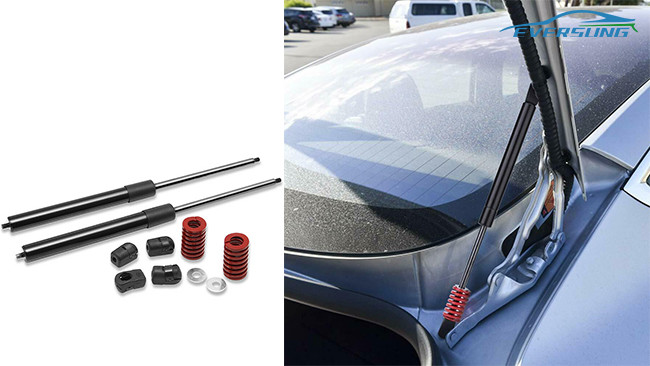 Black Red rear hatch shocks Tesla Model3 2017-2020 Liftgate Support Strut 380mm