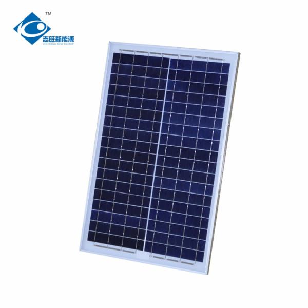 25W 18V Tempered Glass Photovoltaic Solar Panels ZW-25W-18V Customized Solar