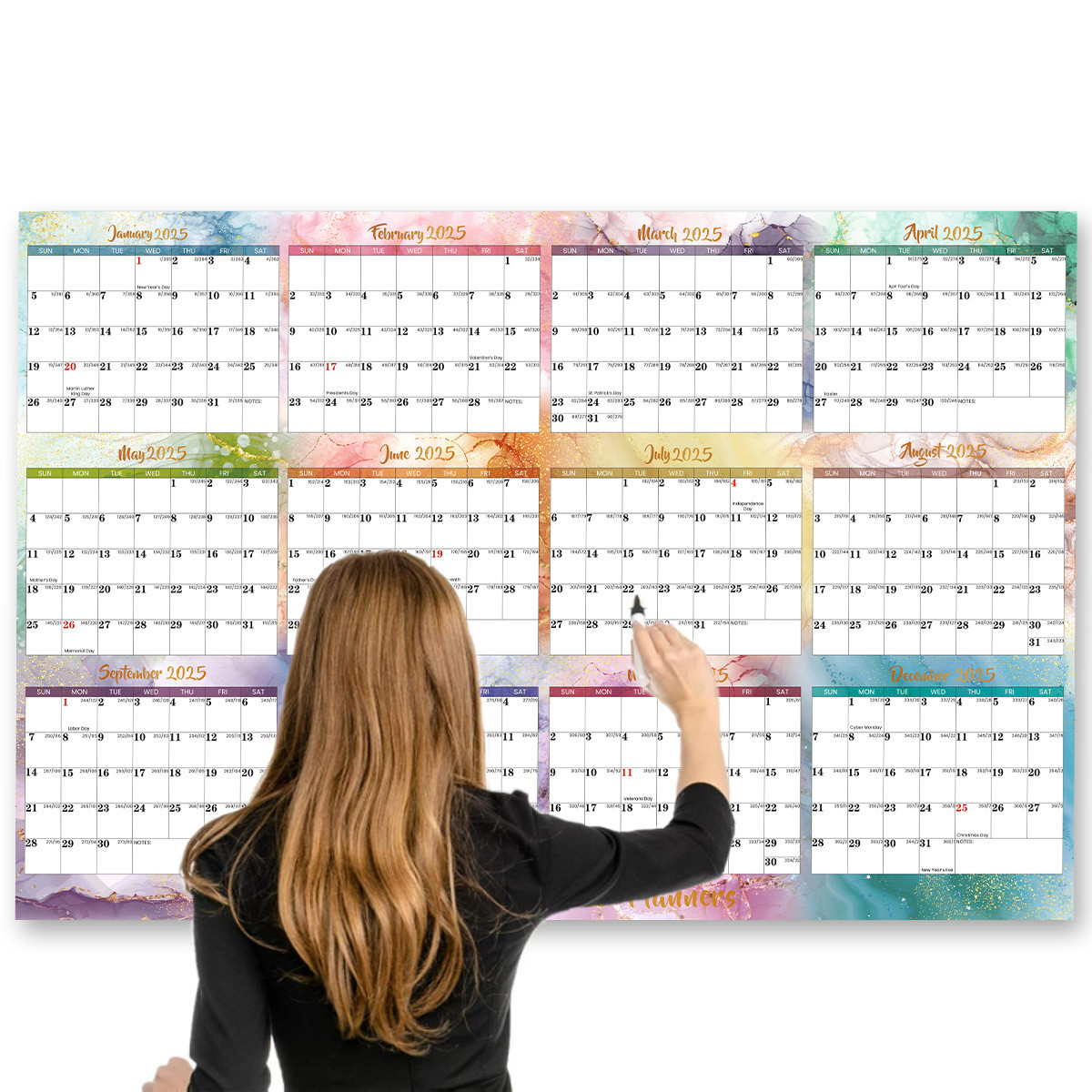 Paper Custom Wall Calendars Full Color Printing for Your Business Visibility