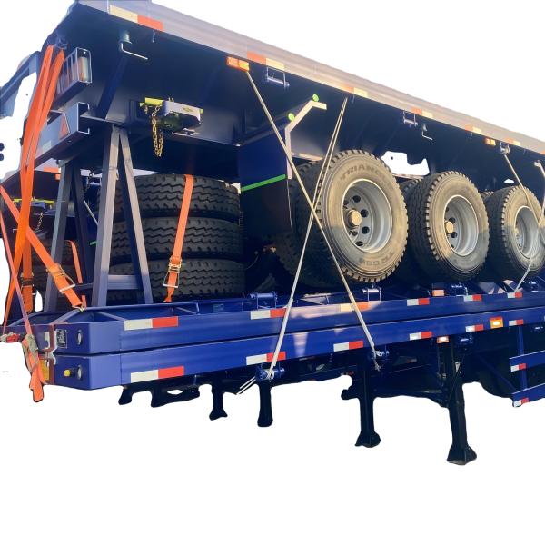 CIMC hot selling 3-axle semi-trailer truck trailer China manufacturer direct
