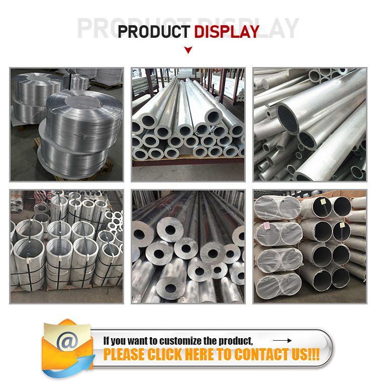 6061 7075 Aluminum Pipe Tubes 1000/2000/3000/6000/7000 Series