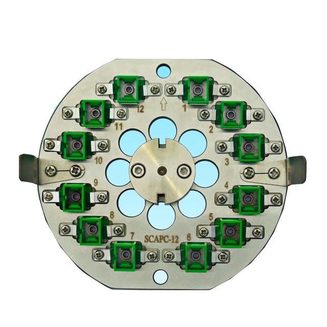 SC APC Round Fiber Optic Polishing Fixture stainless steel S136