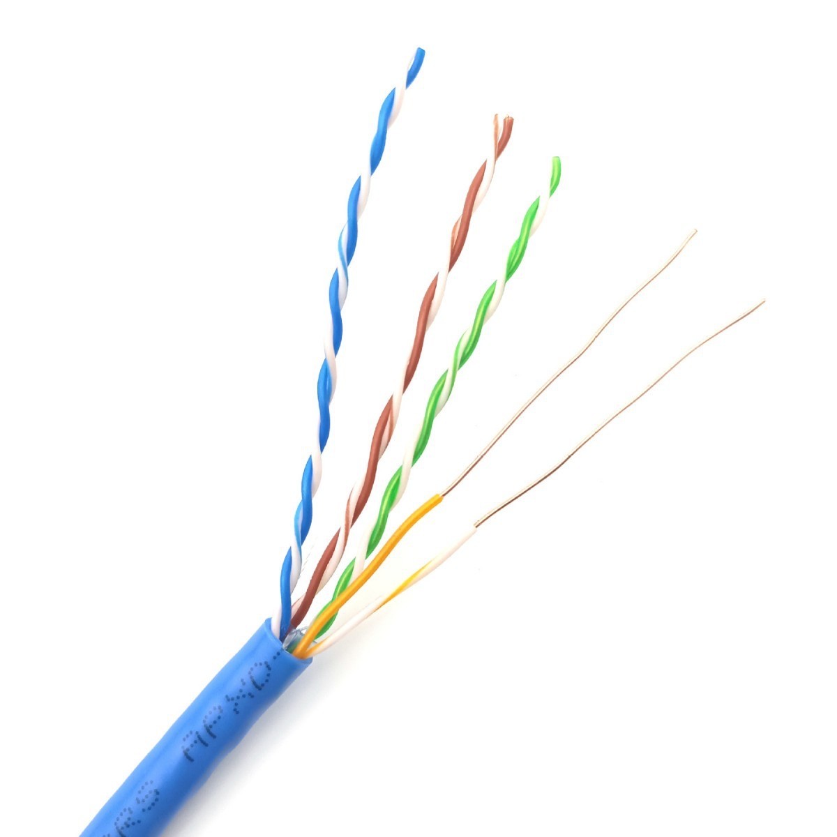 High Speed Cat6 Cat6a UTP Lan Cable Twisted Pair 500MZ Copper SSTPP BC CCA 1000ft