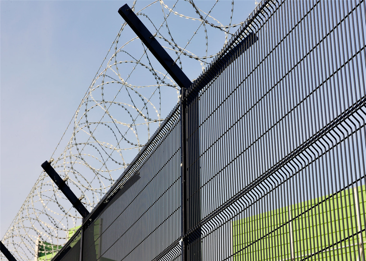 the highest level of security welded panel barrier-358 mesh fencing