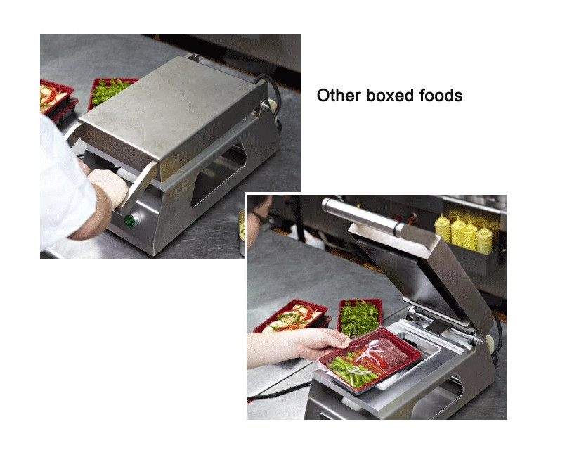 Tray Sealing Machine Food Meal Vacuum Sealer Digital Temperature Control