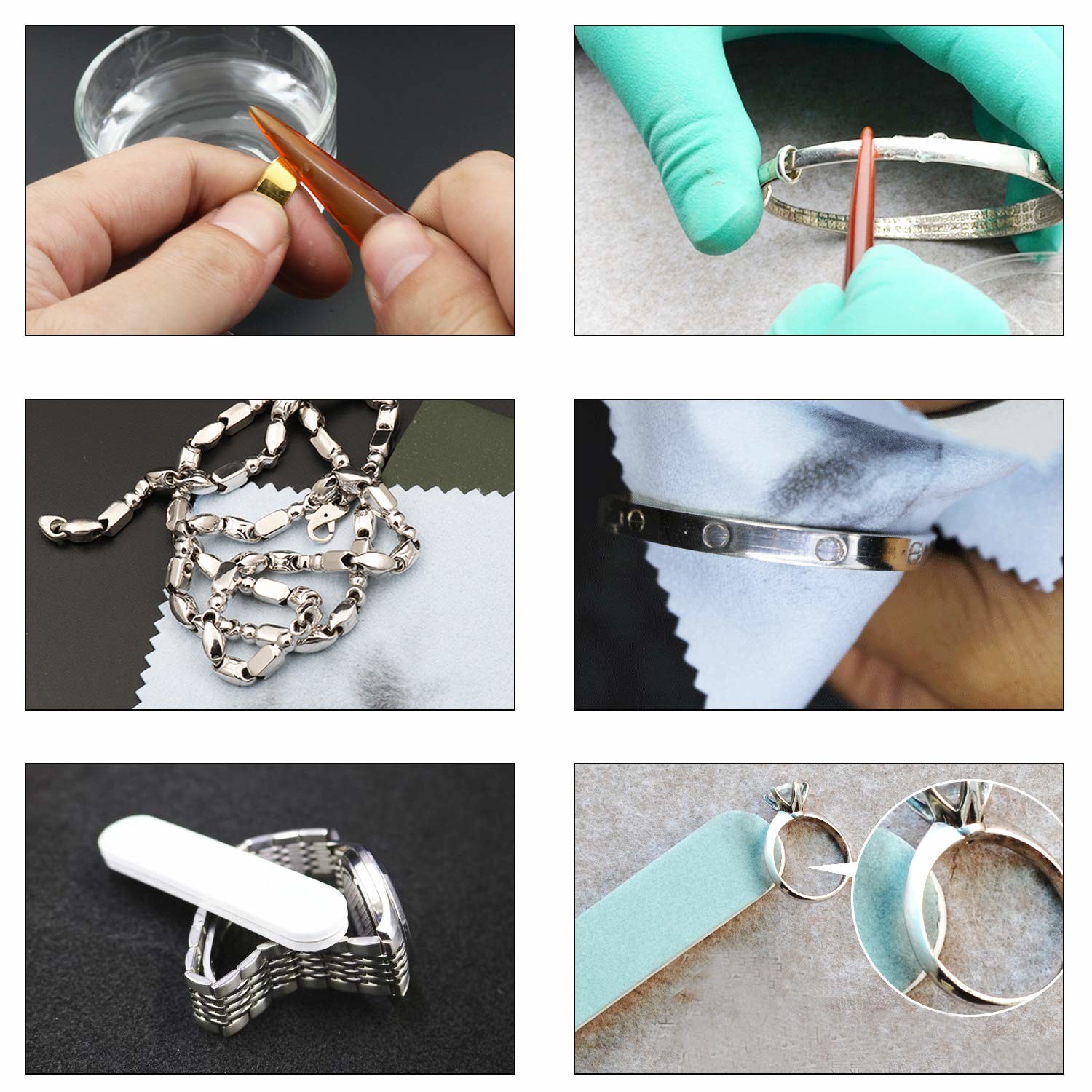 Ring Sizer Measuring Tool Set Jewelry Process Diy Accessories