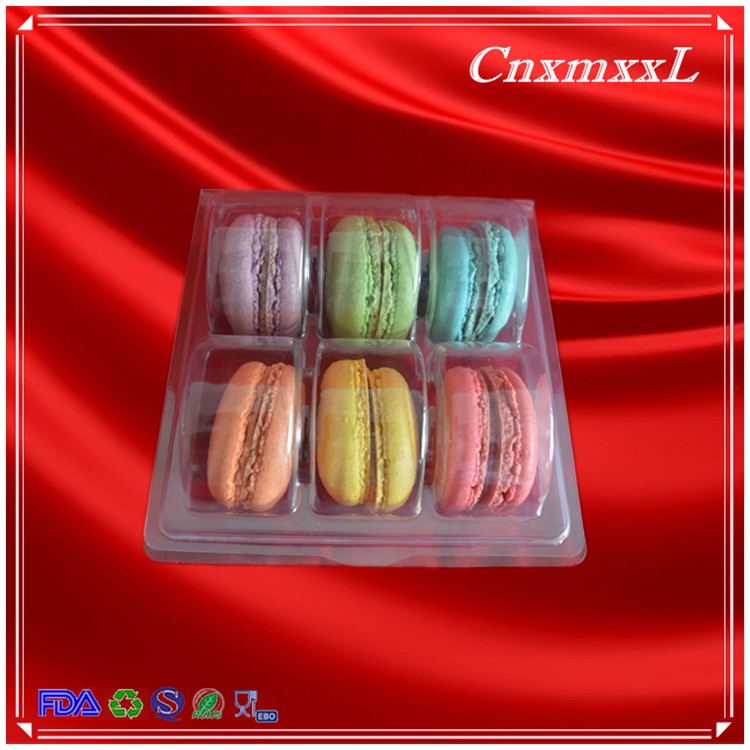 Transparent 0.55mm Thick Plastic Blister Packaging 10ml Vial Holder Tray
