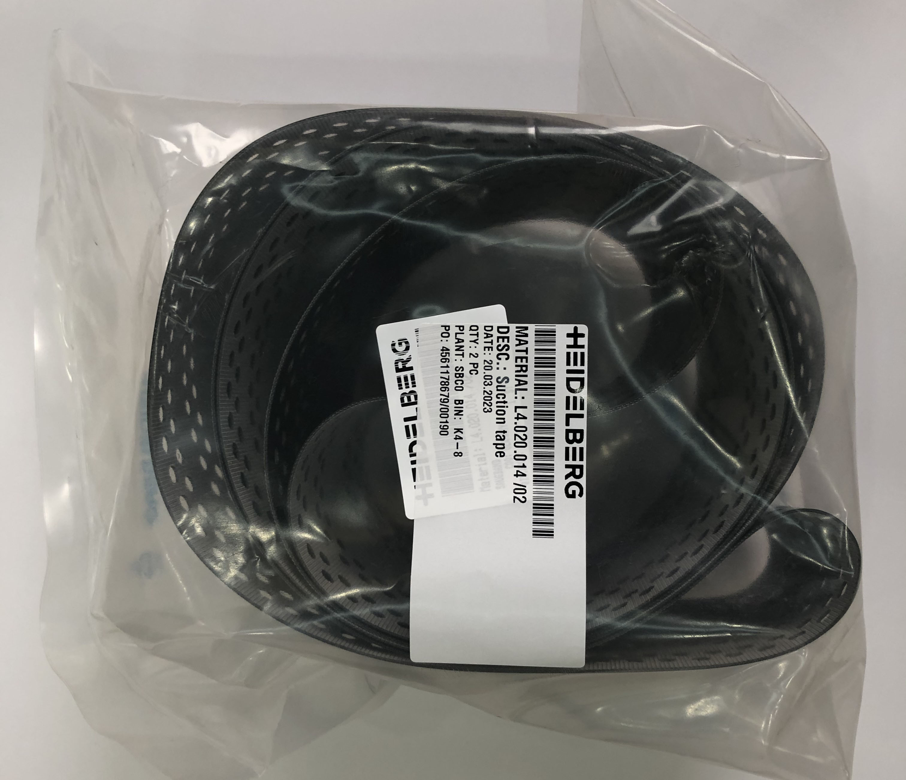 Printing Machine Accessories L4.020.014/02 Feeder Strap From Heidelbery