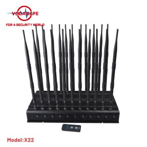Stationary 60m 3dBi Antenna Wifi Signal Jammer UHF VHF