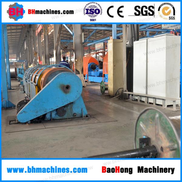 500/1+6 China manufacturer tubular type electric cable making machine