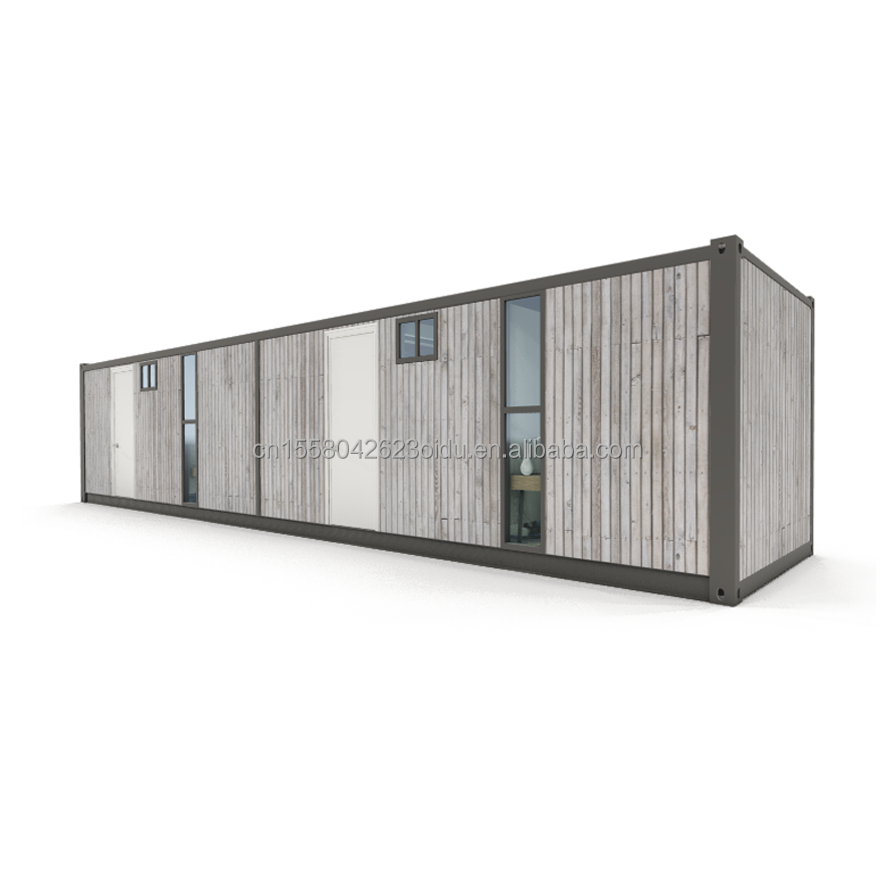 Mobile Shipping Container with 4 Bedroom Residential Mini Lounge Wall 50/75/100mm Wave Sandwich Panel