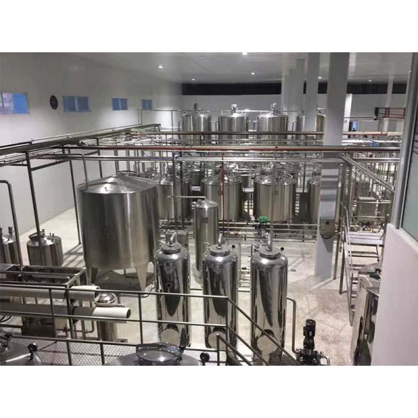 Quality High-Quality UHT Milk Production Line Customzied Solutions For 500-20000L/H Full Automatic Uht Milk Processing Plant for sale