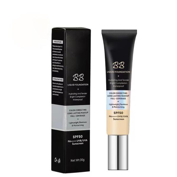 Sunscreen BB Cream Long Lasting Moisturizing Concealer White Skin Liquid