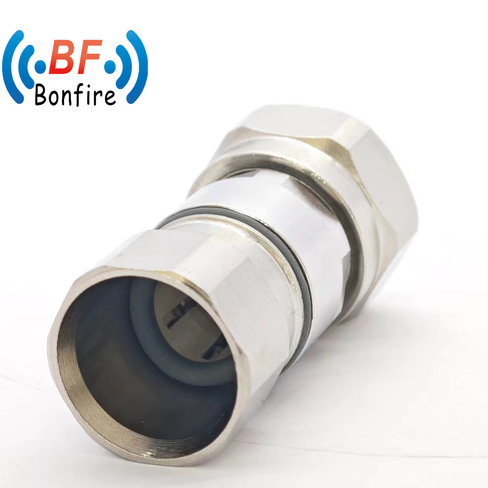 RF DC-4GHz 7/16 DIN Male Coaxial Connector for 7/8 Coaxial Cable with Excellent Electrical Performance