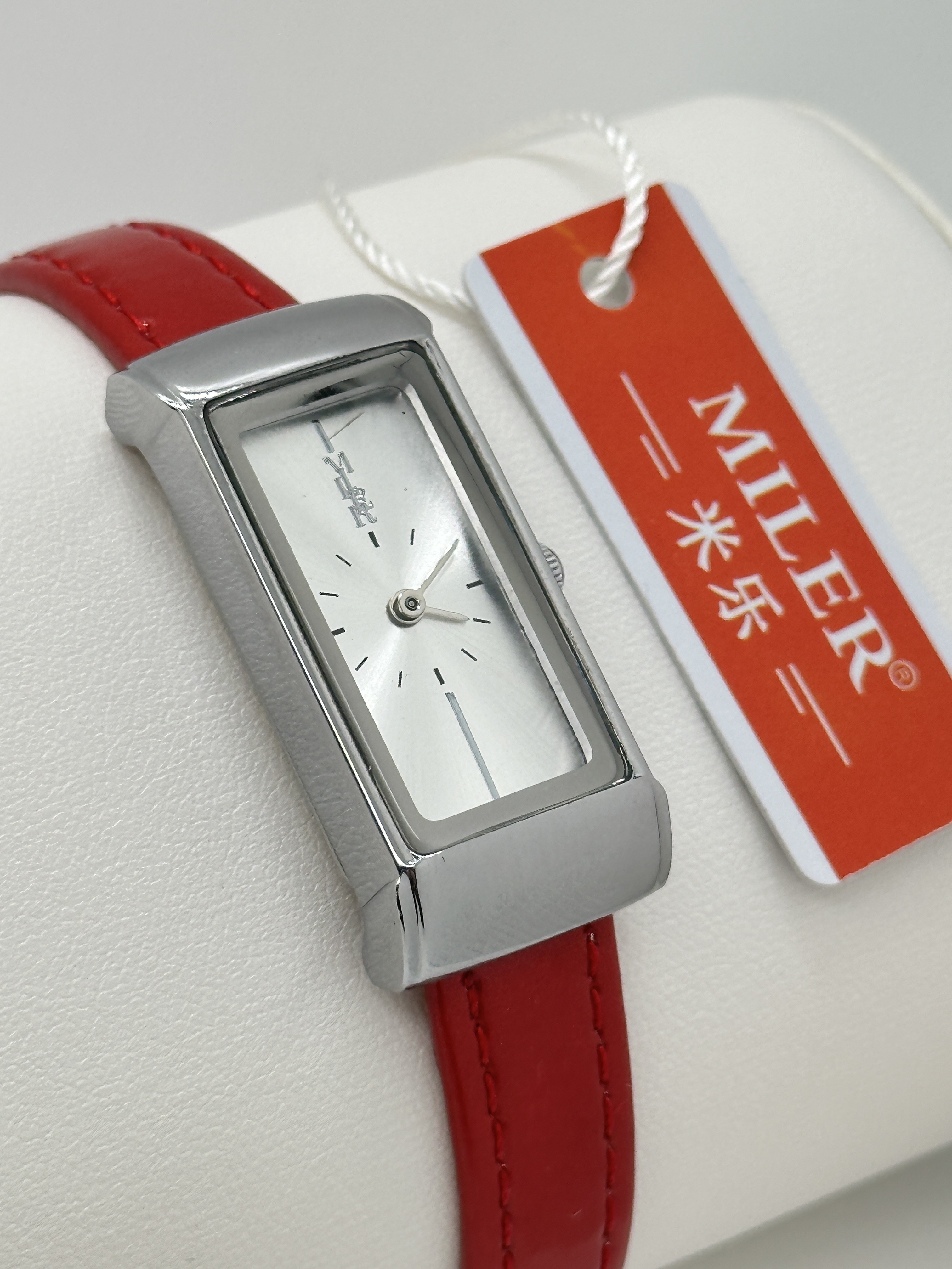Fashion Genuine Leather Water Resistant Wrist Watch Single Dial Wrist Quartz Watch