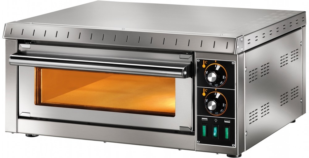 Stone Pizza Oven Electric Baking Ovens With Glass And Light Mini Design