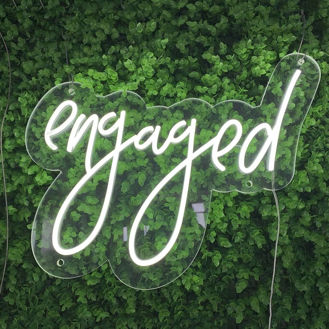 Custom Logo Neon Name Sign 50000 Hours Working Lifetime At 28C