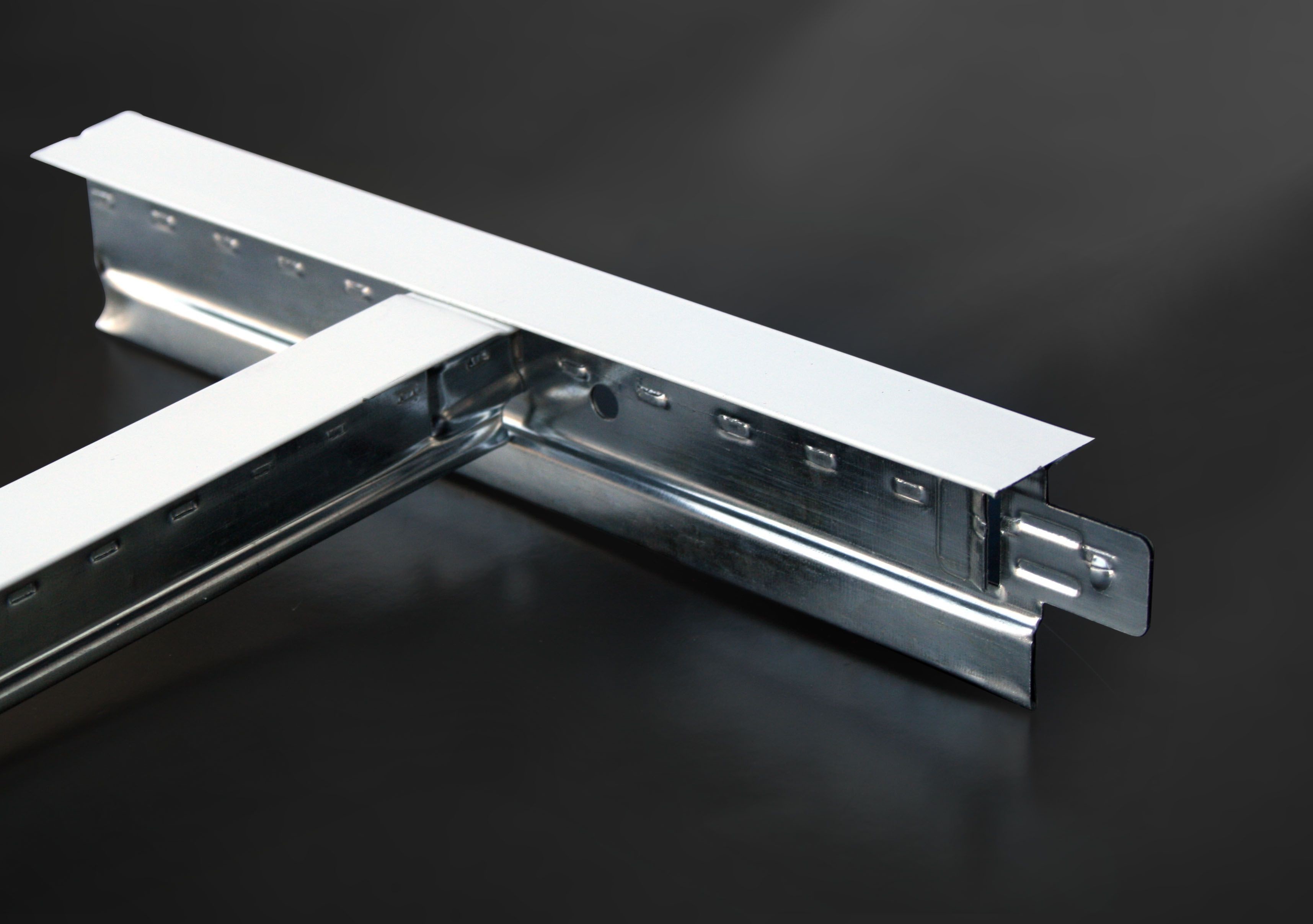 Customized Design Tee Bar Ceiling Grid Beautiful Shape Environmental Friendly