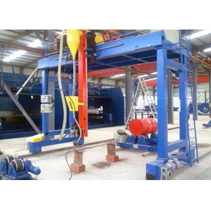 Gantry Type Auto Light Pole Welding Machine For High Mast Main Motor Power 10KW