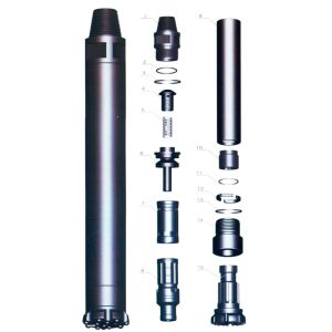 Forging Dth Hammers And Bits Black Diamond Bd Water Well And Mining Drilling