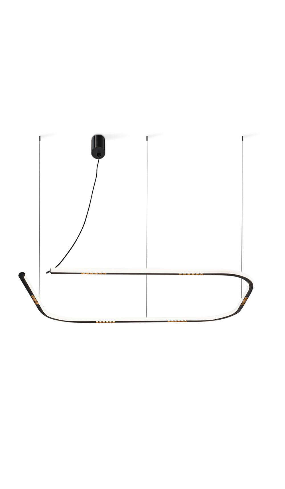 Modern Designer LED Pendant Lighting Nordic Brief Liner Pendant Lamp Anti-Dazzle Hanging Light(WH-MI-457)