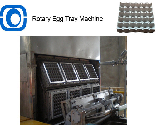Automatical Egg Tray Making Machine , Recycled Egg Crate Making Machine