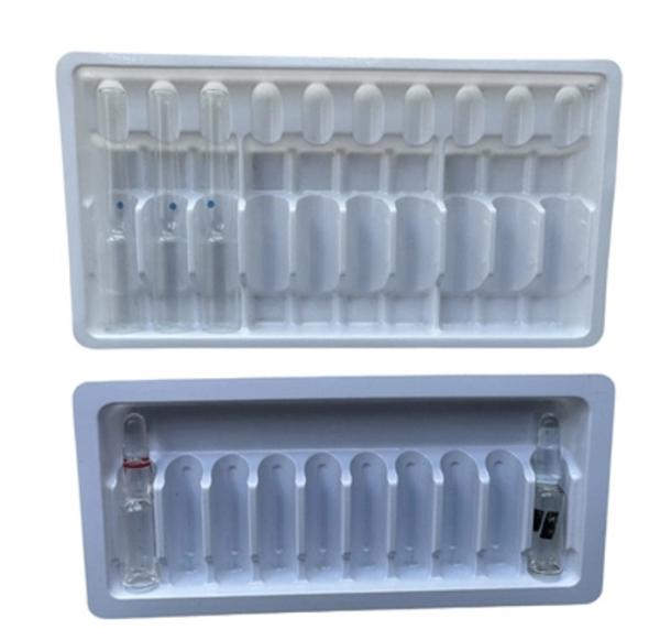 Customized Pharmaceutical Packaging Disposable Blister Vial Medical Plastic Tray
