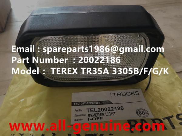 TEREX 20022186 LAMP MINING QUARRY NHL RIGID DUMP TRUCK TR35 TR50 TR60 TR100 3303
