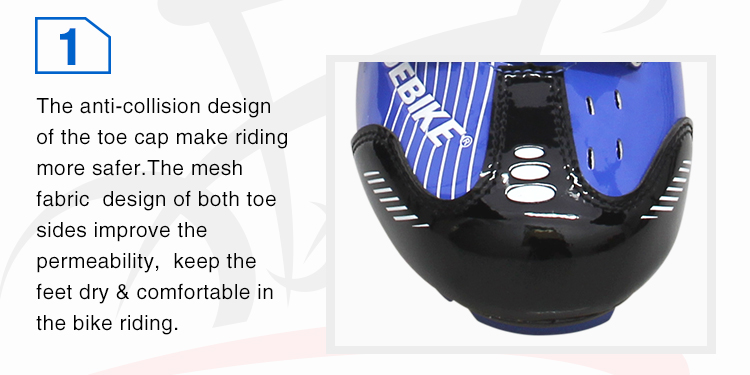 Outdoor Mens SPD Cycling Shoes , Cycling Sneakers Mens Good Shock Absorption