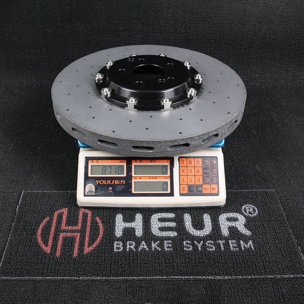 Heur Brake Carbon Ceramic Brake Disc For Mercedes Benz BMW Audi Upgrade Size From 355MM-440MM