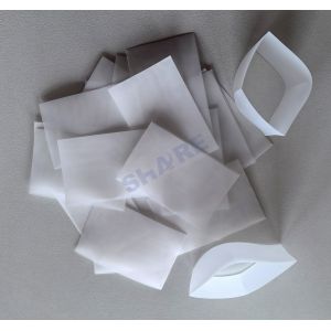 Micro Tube Cuts Nylon Filter Mesh Rectangles Segment One End Sealed Two Open