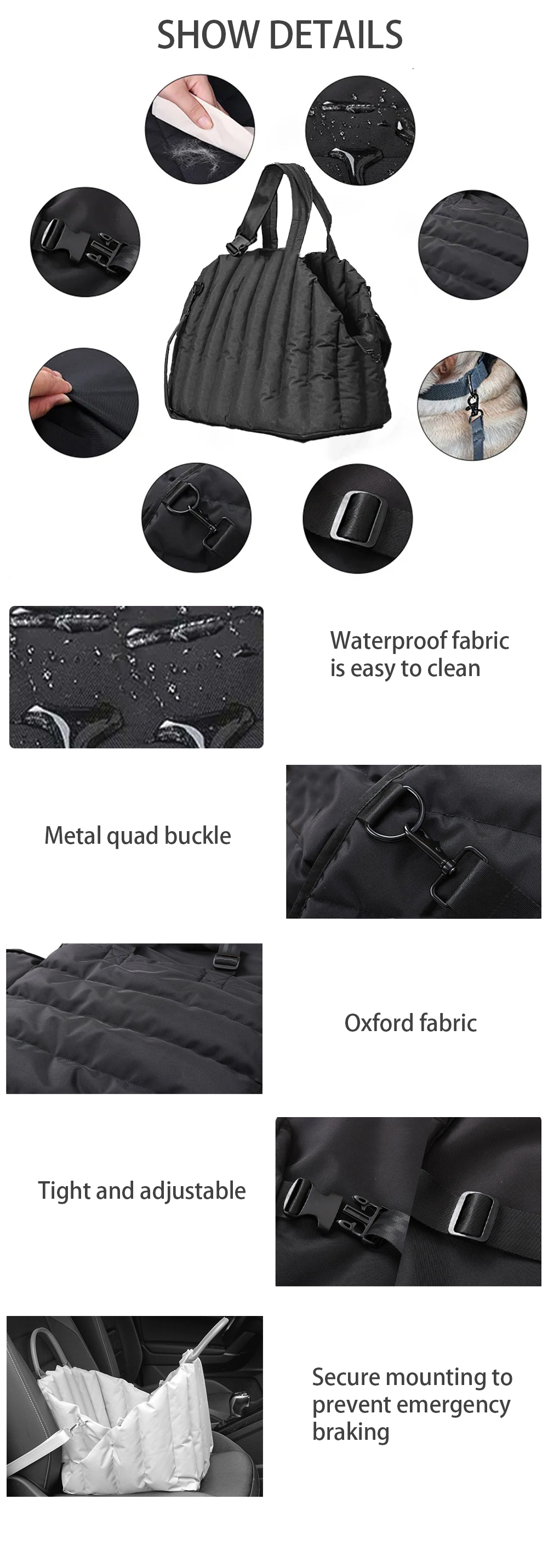 Dog Cat Bag Pet Travel Bag Sustainable Pet Hosue Portable Transport Chat Kedi Cantasi