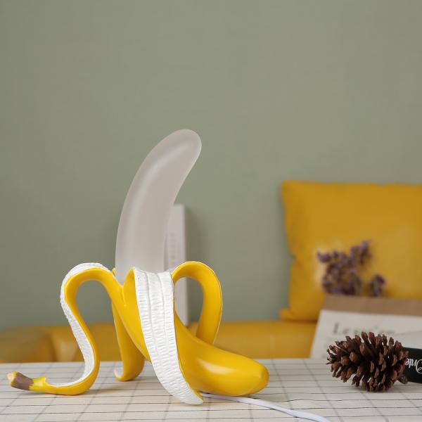 Seletti Banana Lights art deco table lamps for living room Glass lampshade Table