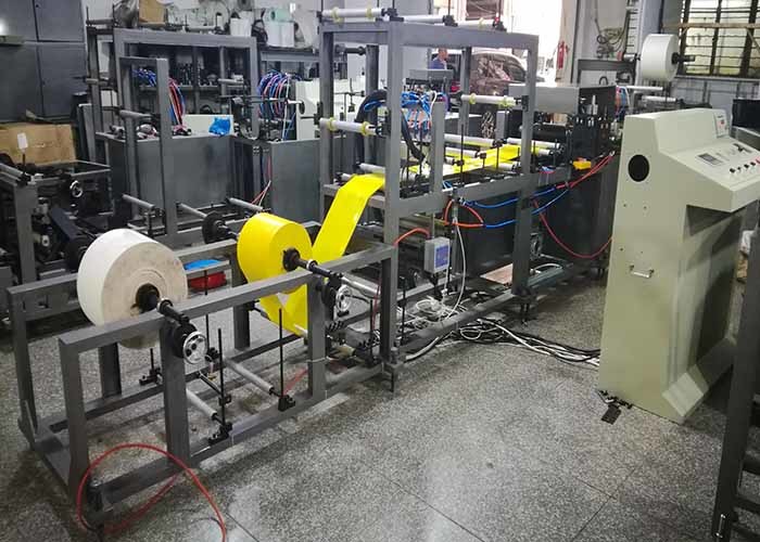 Full Automatic PLC System Double Sides Coat Glue Yellow Insect Trap Paper Making Machine