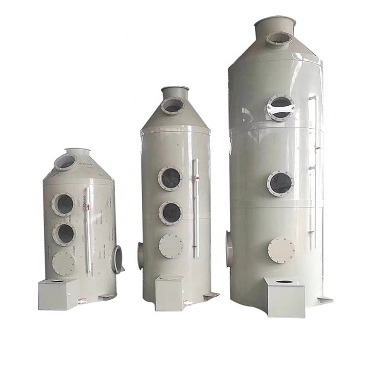 Stainless Steel Spray Tower Air Pollution Control Equipment For Food And Chemical Manufacturers