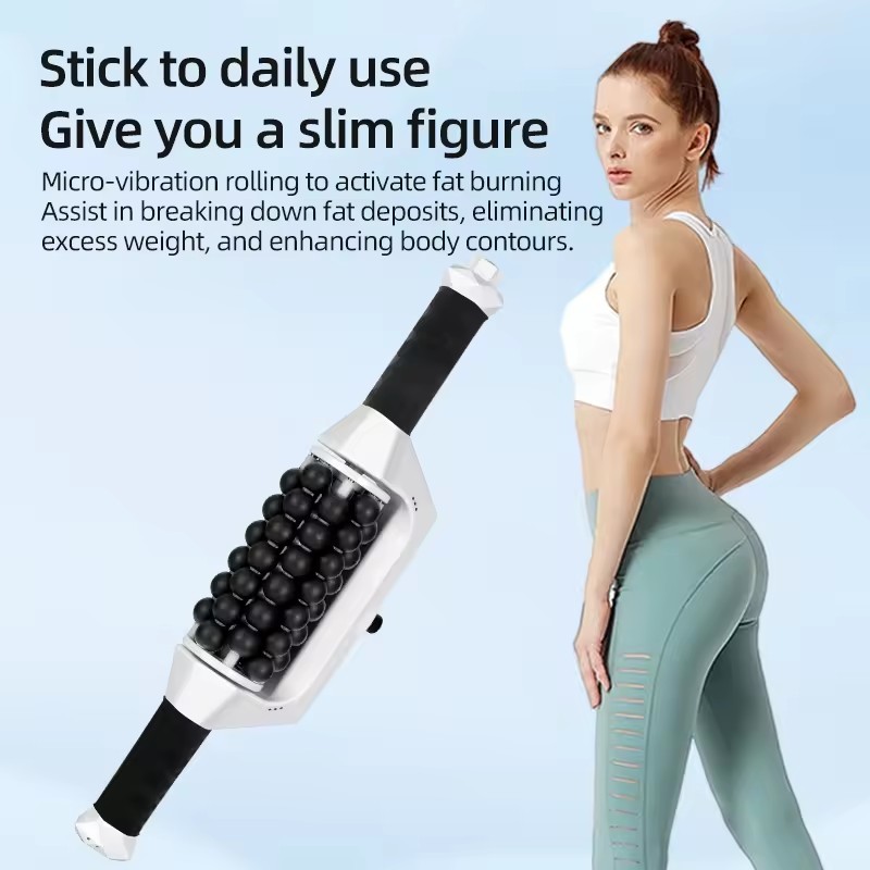 Newst 2 In 1 Infrared Roller Wireless Lymphatic Massage Roller Machine Body Shaper Machine For Cellulite