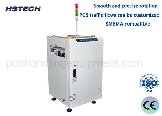  3 Color Tower Light 90 180 Degree PCB Turn Conveyor PCB Handling Equipmentfor PCBs Flow Direction Manufactures