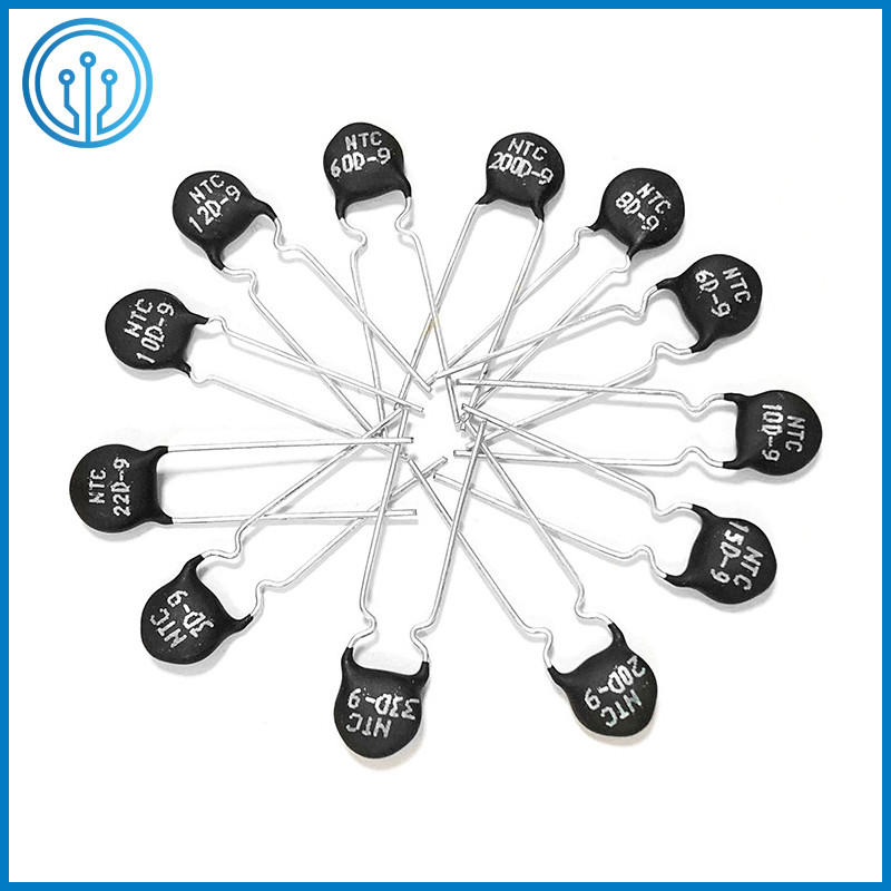 NTC Type Automotive Thermistor 10D-5 10 Ohm 0.7A 5mm 12D-5 15D-5 Thermal Resistor