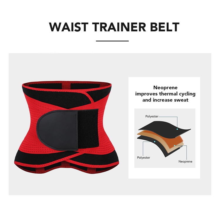 Fat Burning Shapers HEXIN Dropshipping Medium Control Waist Trimmer for Tummy Control