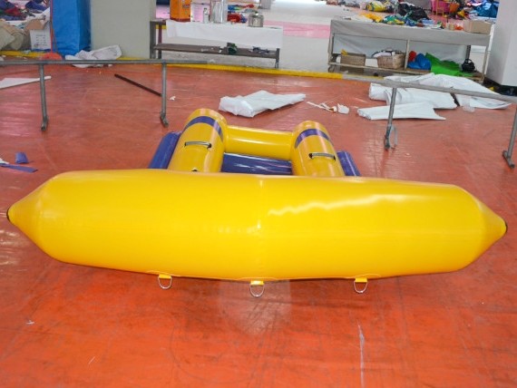 Factory Inflatable Flying Fish Water Games Boat Inflatable Banana Water Double Sled