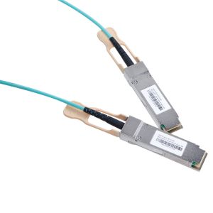 100g qsfp28 Active Optical Cable 10M Reach Bidirectional parallel link
