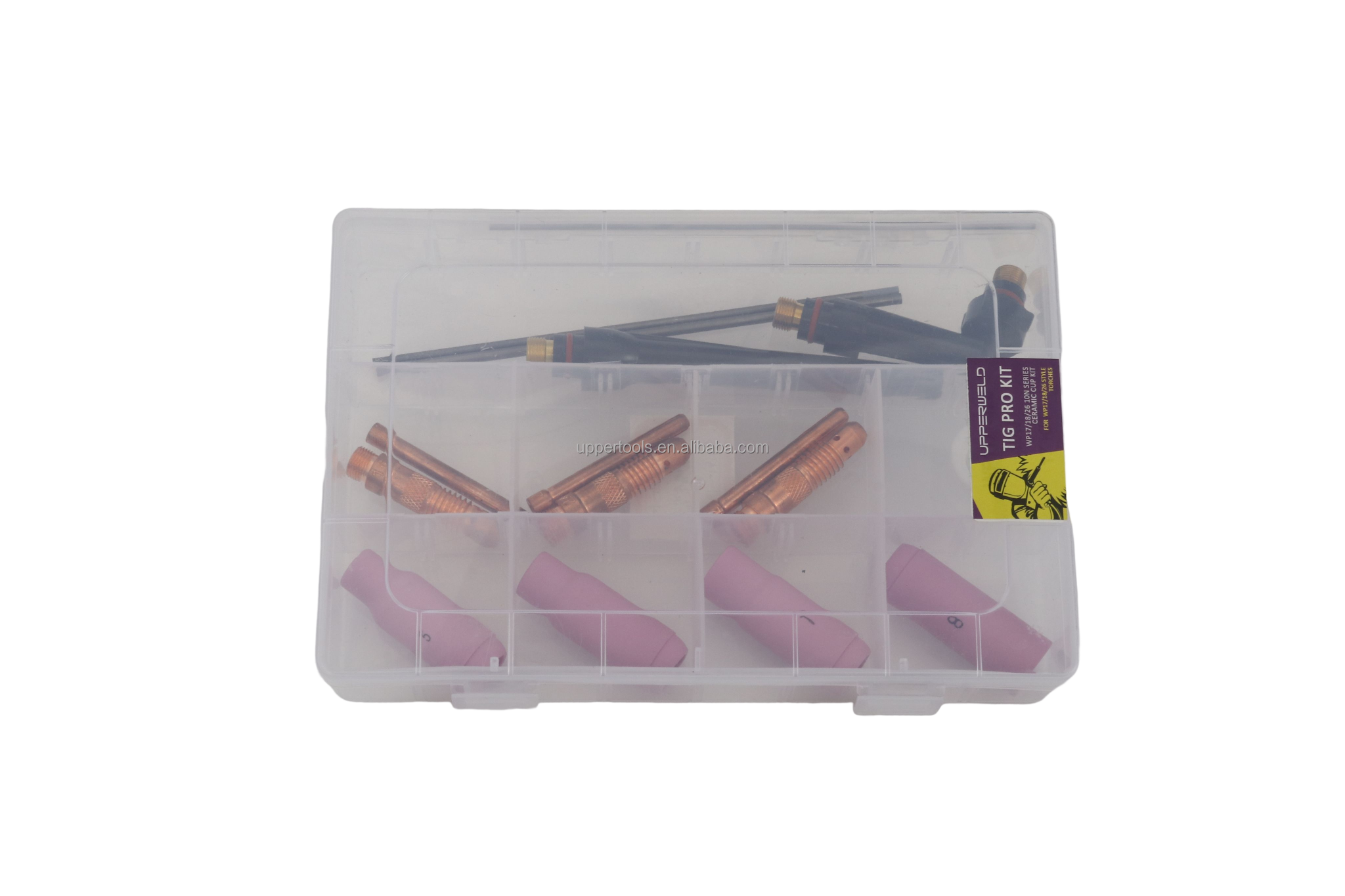 Glass WP17 18 26 10N Ceramic Tig Welding Kit for Tig Welding Consumables Torch