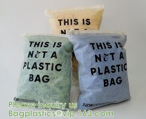 Biodegradable appreal Packaging, Compostable Pla Corn Starch Zipper Underwear,