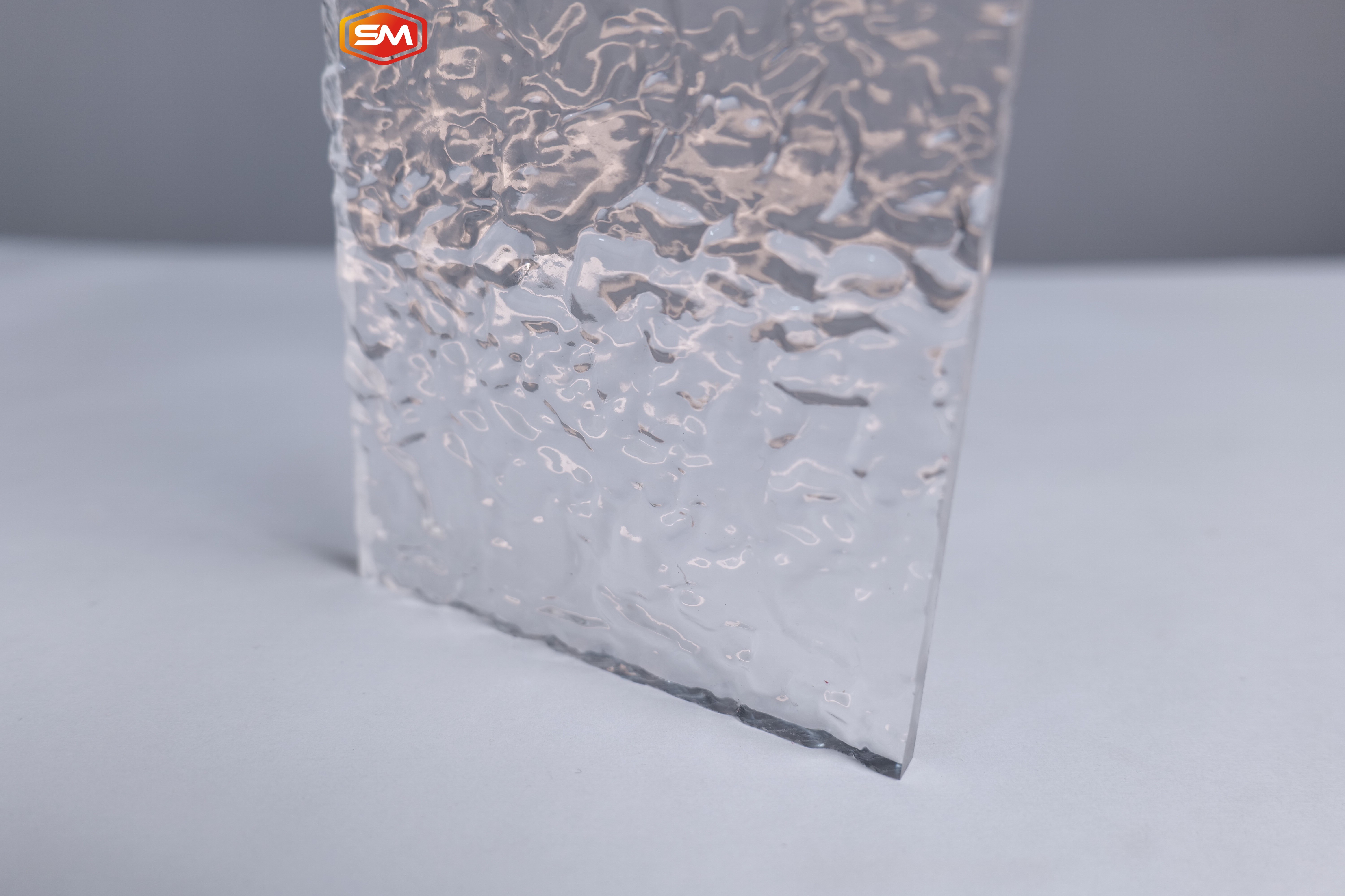Plexiglass 3mm Thick Transparent Clear Textured Acrylic sheet for Bathroom