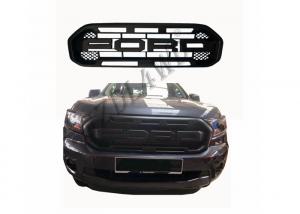 China Ranger Body Kit Ford Ranger Raptor Front Grille Matte Black Durable ABS Material on sale