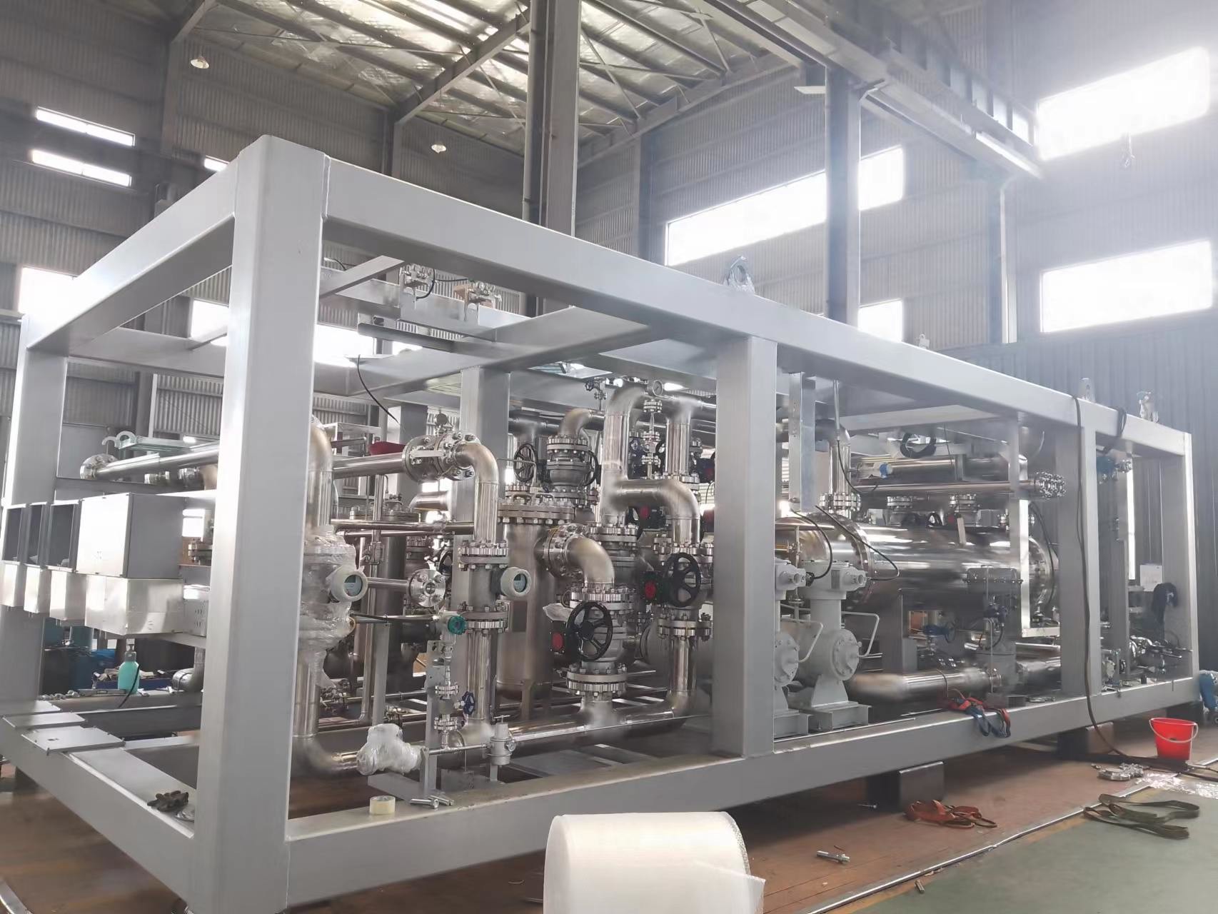 Green Hydrogen Production Plant Water Electrolyzer High Purity Industrial Application