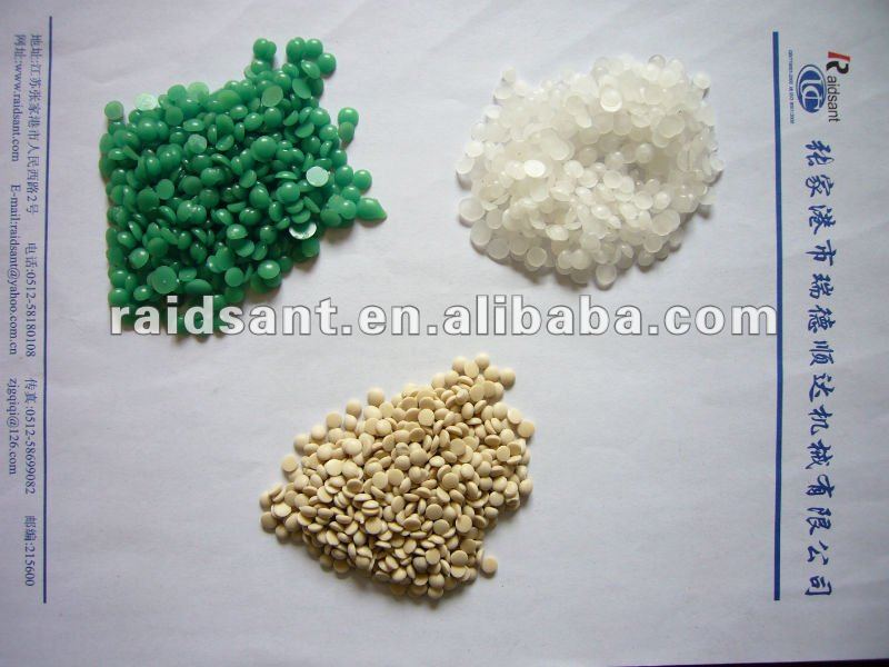 Wax granules making machinery steel belt granulator
